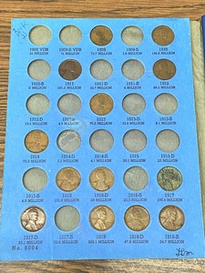 (60) Wheat Cents