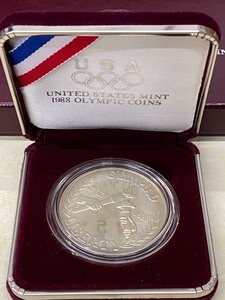 1988 Commemorative Proof Silver Dollar