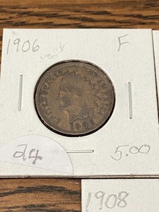 (3) Indian Cents