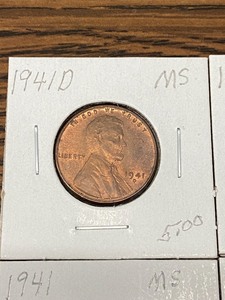 (7) Unc. Lincoln Cents