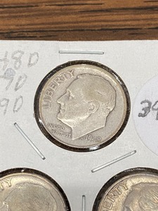 (3) Roosevelt Dimes