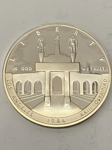 1984-S Olympic Silver Dollar Proof