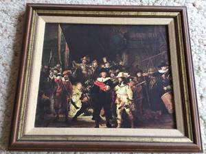 lot 147 image: Two Vintage Framed Art Prints