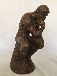 lot 150 image: The Thinker Statue (Austin Prod Inc 1962)