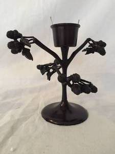 lot 197 image: Metal Candle Holders