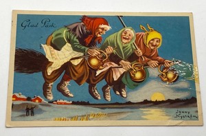 lot 46 image: Two Vintage Norwegian Postcards