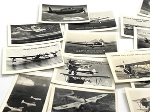 lot 50 image: Vintage U.S. Naval Air Craft Photographs- Set of 25