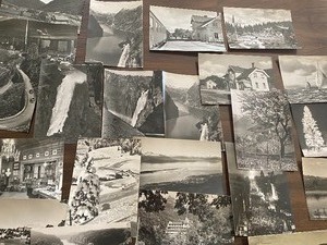 lot 66 image: 40 Vintage Real Photo Norwegian Post Cards