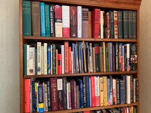 lot 241 image: Six Shelves Full of Books