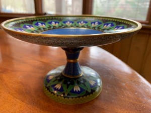 lot 259A image: Cloisonn Pedestal Dish