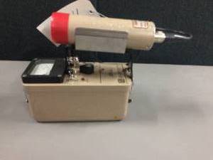 lot 1 image: MSRP $1100 Ludlum Measurements Model 3 Survey Meter Portable Radiation Measuring Instrument - Excellent Working Condition