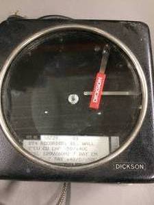 lot 11 image: Dickson 38729 DT4 Chart Recorder