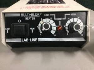 lot 18 image: Lab-Line 2050 Multi-Blok Heat - Multi Blok Heater For Uniform Dry Heating Of Various Plates & Testing Tubes - Great Working Condition