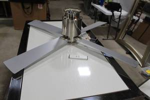 lot 208 image: Lighted Ceiling Fan  with Remote Control