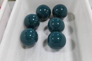 lot 238 image: Lot of (6) Ball Dcor Blue  4-12D (in bin)