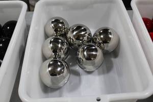 lot 241 image: Lot of (6) Ball Dcor Silver 5D (in bin)
