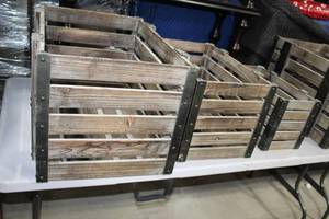 lot 249 image: Lot of (3) Wood Crate