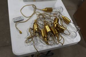 lot 261 image: Lot of (8) Pull Light (battery operated)  with Remote Control