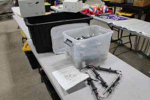 lot 281 image: Philips iColor Cove QL System  with ColorDial Controller, DMXEthernet, Accessories (in bin)