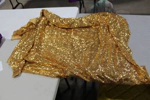 lot 288 image: Lot of (12) P&D Panel Gold Sequin 12H