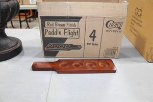 lot 375 image: Lot of (12) Paddle Flight RedBrown (in box)