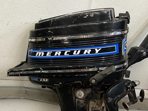 lot 6 image: Mercury 4HP Outboard Motor