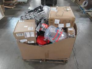 WHOLESALE MIXED PALLET OF MICELLANOUS SMALL HOUSEWARES AND COOKWARE