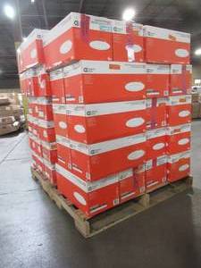 WHOLESALE MIXED PALLET OF RECESSED LIGHTNG TRIM, EXHAUST FANS AND ALUMINUM HOUSING