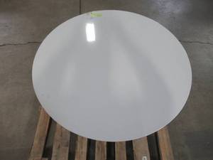Jamesdar Kurv White Cafe Table JTAB200-WHWH
