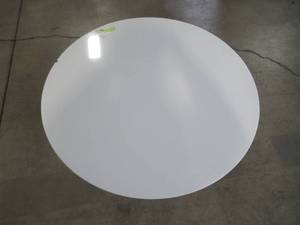 Jamesdar Kurv White Cafe Table JTAB200-WHWH