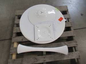 Jamesdar Kurv White Cafe Table JTAB200-WHWH