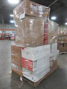 WHOLESALE MIXED PALLET OF FURNACE AIR FILTERS AND MISC. AIR FILTERS