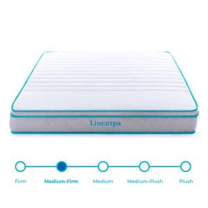 Linenspa Essentials 8 in. Twin AlwaysCool Memory Foam Hybrid Mattress LSES08TTGFSP