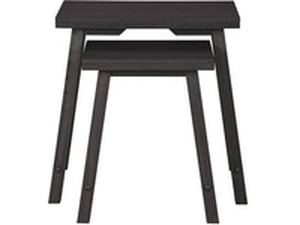 lot 15 image: Signature Design by Ashley, Marisburg Accent Tables - Set of Two in Black,A4000230 - BRAND NEW - NO RESERVE