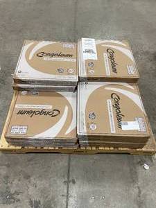 lot 147 image: 289 Sq Ft Duracermaic Origins Chocolate Luxury Vinyl Tile - Glue Down LVT