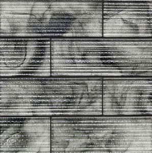 lot 161 image: 18 Sq Ft Sonare Celestial Pearl 3 x 9 Glass Wall Tile