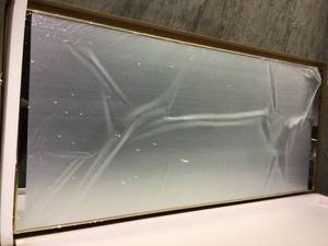 71 in.x 31.5in. Large Full-length Black Floor Mirror Wall Mounted or Leaning Customer Returns See Pictures&nbsp