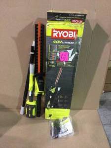 18 in. 40-Volt Lithium-Ion Cordless Pole Hedge Trimmer with 2.0 Ah Battery and Charger Included Customer Returns See Pictures&nbsp