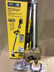 20V Cordless Brushless String Trimmer (Tool Only) by DEWALT Customer Returns See Pictures&nbsp
