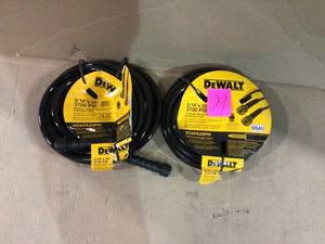 DEWALT 516 in. x 25 ft. 3700 psi ReplacementExtension Hose Customer Returns See Pictures&nbsp