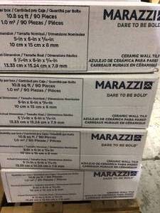 LuxeCraft Gray Arabesque 6 in. x 6 in. Glazed Wall Ceramic Tile (10.8 sq. ft.Case) by Marazzi Customer Returns See Pictures&nbsp