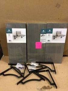 LIBERTY 18 IN WOOD SHELF Customer Returns See Pictures&nbsp