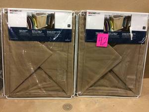 ShelfTrack Mocha Fabric Hamper with Frame by ClosetMaid Customer Returns See Pictures&nbsp