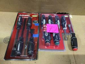 MIX LOT OF Scraper Set (4-Piece) by Husky  &amp MISC. Customer Returns See Pictures&nbsp
