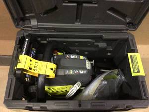 18 in. 38cc 2-Cycle Gas Chainsaw with Heavy Duty Case by RYOBI Customer Returns See Pictures&nbsp