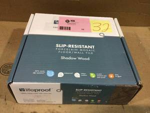 Shadow Wood Hexagon 12 in. x 12 in. x 8mm Glazed Porcelain Mosaic Floor and Wall Tile (0.83 sq. ft.  piece) by Lifeproof Customer Returns See Pictures&nbsp