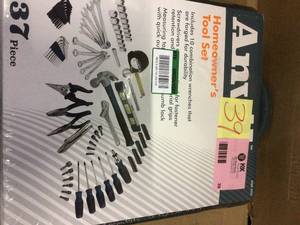 38 in. Drive SAE and Metric Home Tool Kit Set (137-Piece) by Anvil Customer Returns See Pictures&nbsp