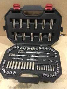 144-Tooth Mechanics Tool Set (75-Piece) by Husky Customer Returns See Pictures&nbsp