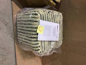 Zoey Transitional Cube Woven Pouf in Multi Color Cotton and Wool Customer Returns See Pictures&nbsp