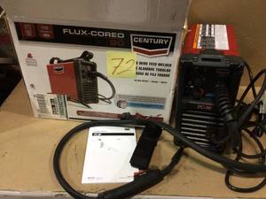 90 Amp FC90 Flux Core Wire Feed Welder and Gun, 120V by Century Customer Returns See Pictures&nbsp